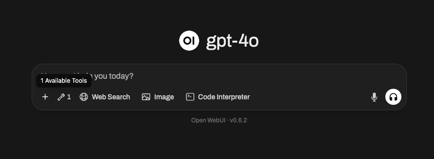 工具服务器指示器